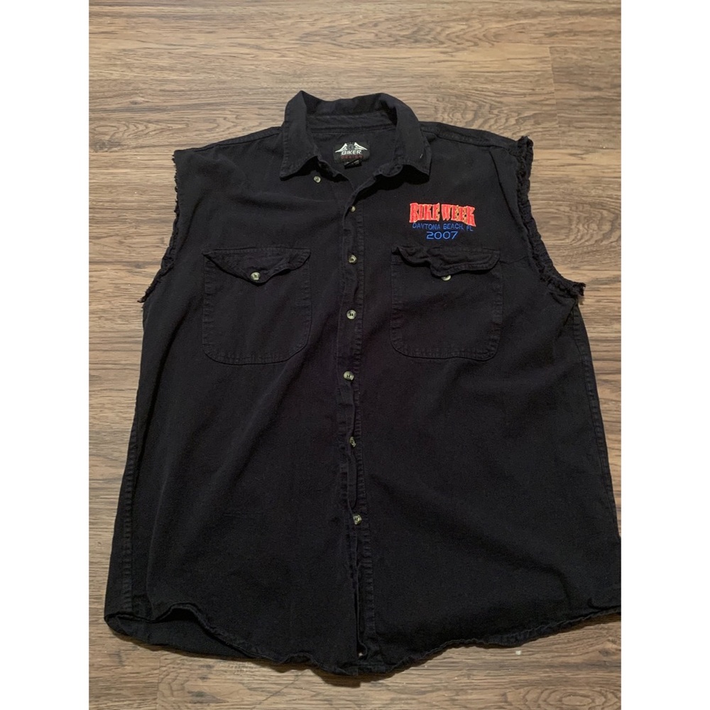 Sleeveless Bike Week Jacket